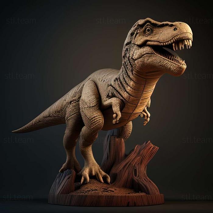3D модель Тиранозавр Рекс (STL)